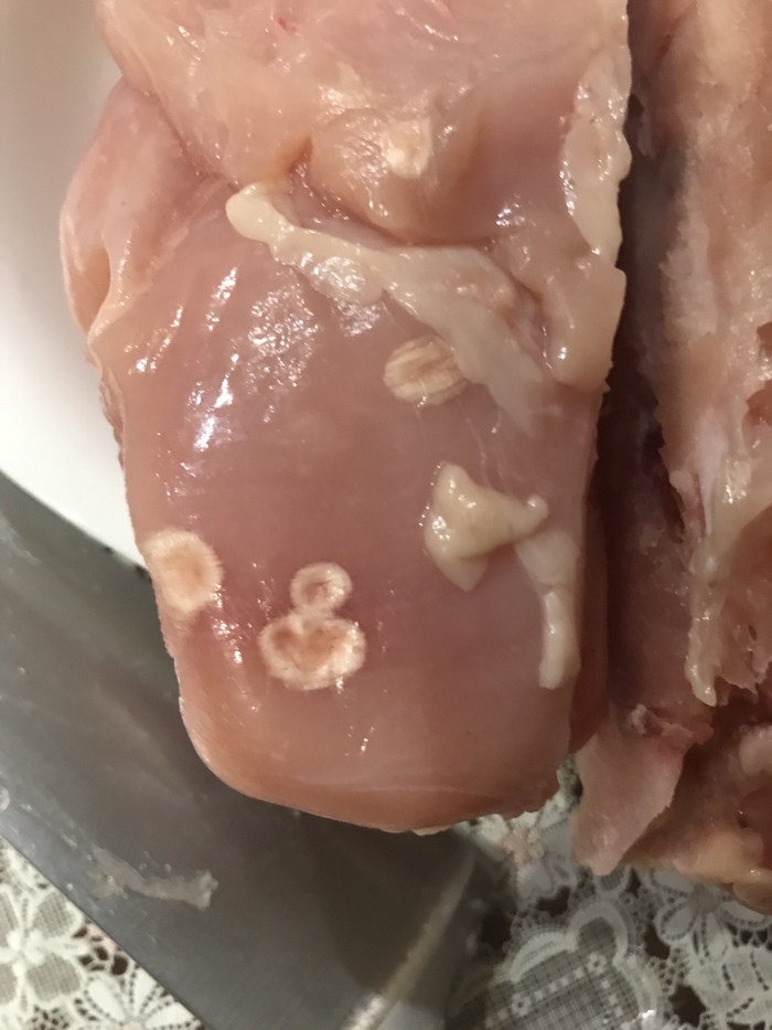 Что странное на мясе