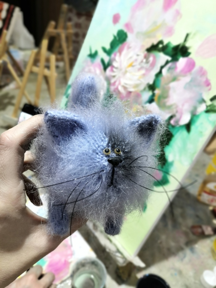 Кот и живопись...