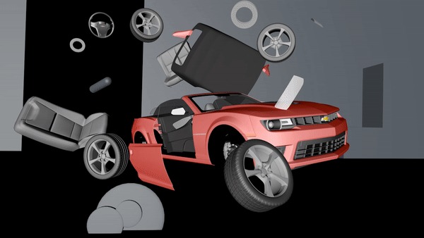Статья о том, как я ролик в стиле моушн для любимой машины придумывал + продолжение! Chevrolet Camaro, Motion design, Chevrolet, Машина, Тачка, Графика, Дизайн, Muscle car, Анимация, 3D анимация, Гифка, Длиннопост