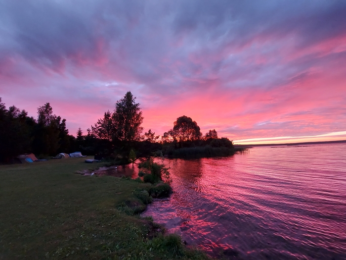 Рассвет. Плещеево озеро