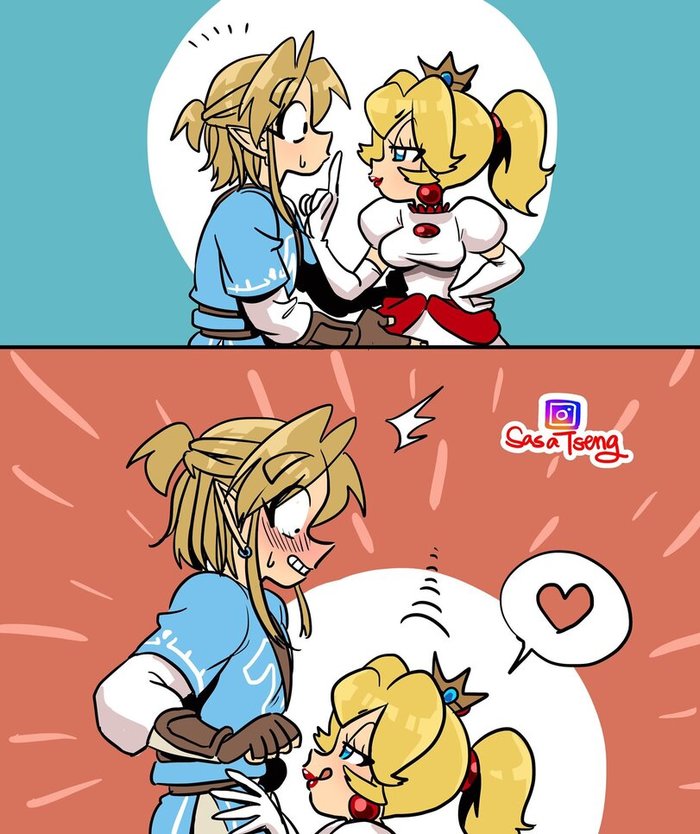     Super Mario, The Legend of Zelda, Link, Princess Peach, , , , 
