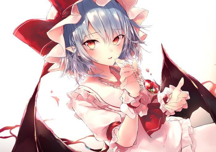 Remi & Flan Touhou, Anime Art, , Remilia Scarlet, Flandre Scarlet, Sakusyo