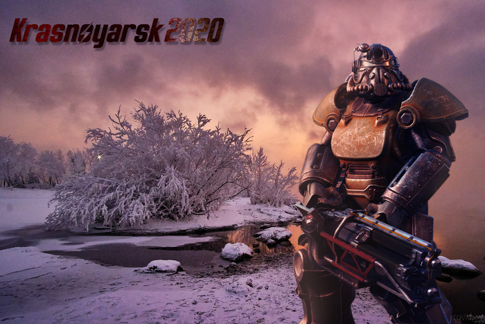 Небо над Красноярском достойно постапокалиптического мира