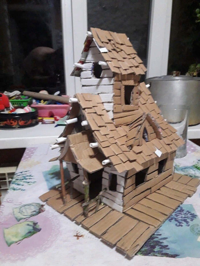 Не гранитные будни Хобби, Картон, Изделия из картона, Длиннопост