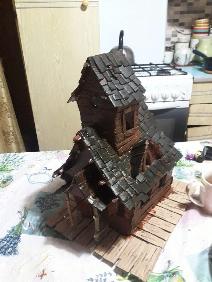 Не гранитные будни Хобби, Картон, Изделия из картона, Длиннопост