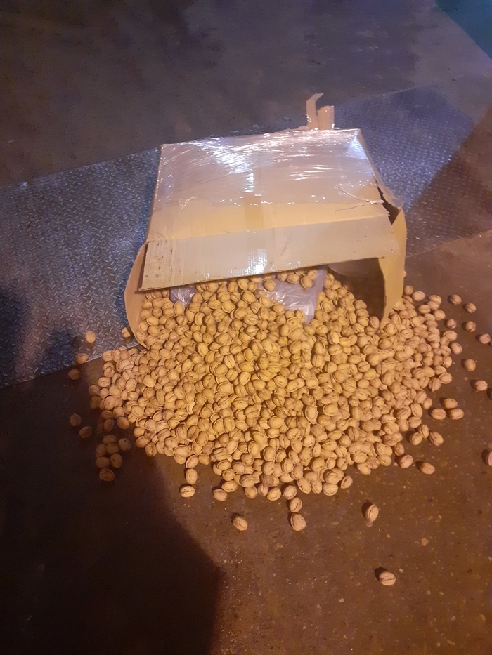 ... едва только сняли обрешетку