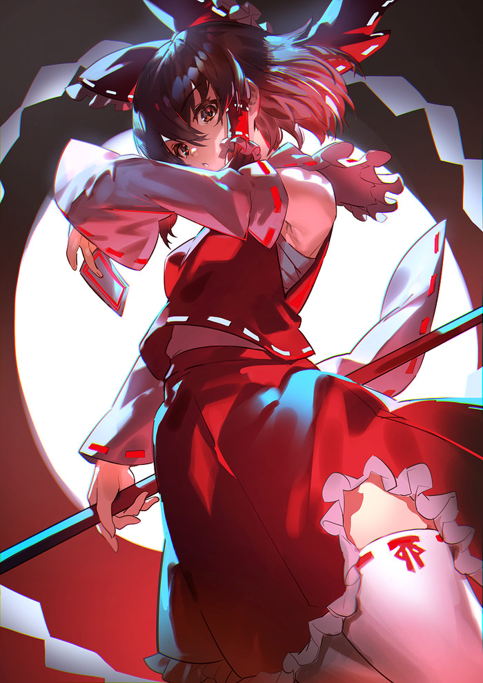   uu uu zan Touhou, Anime Art, , Hakurei Reimu, Kirisame Marisa, Izayoi Sakuya, Konpaku Youmu, Reisen Udongein Inaba, Kochiya Sanae, Cirno, Shameimaru Aya, Uu uu zan, 