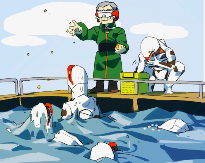 Интересно, что едят серийные евы?