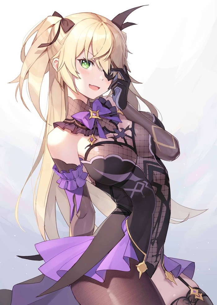 Anime Art , Genshin Impact, Fischl (Genshin Impact), , Anime Art