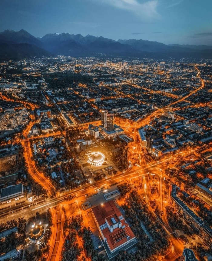 Огни ночного города