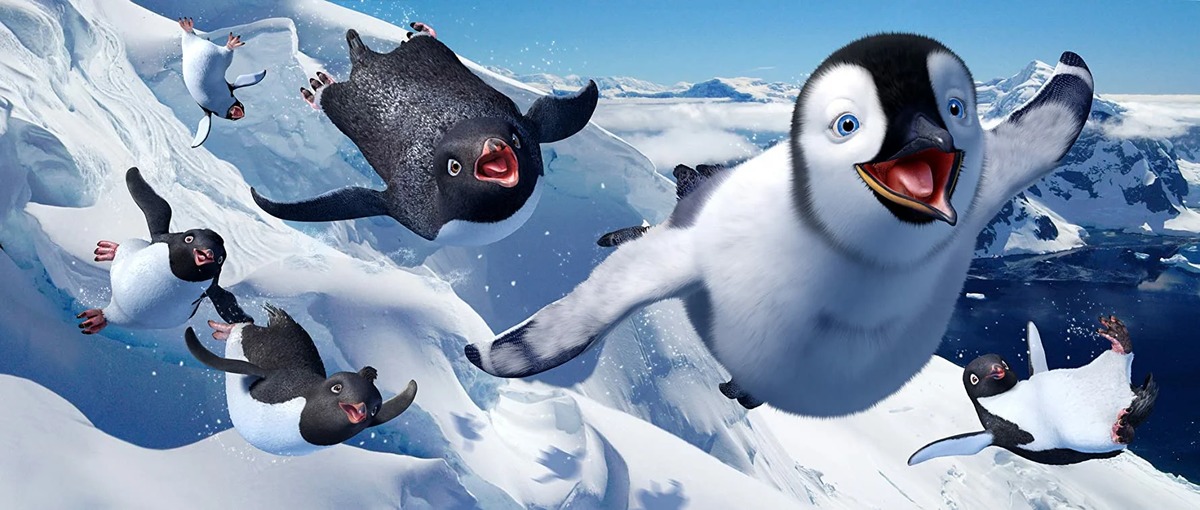 Пингвины летают. Делай ноги / Happy feet (2006). Happy feet мультфильм. Танцующий Пингвин. Happy feet 2006 кадры из фильма.