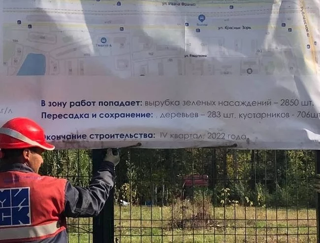Пережил Наполеона, Гитлера, а Собянина — нет Москва, Негатив, Сергей Собянин, Природа, Дуб, Беспредел, Благоустройство, Длиннопост, Сквер