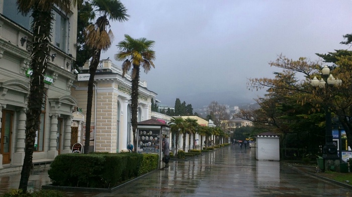 Зимняя Ялта / Крым Ялта, Крым, Море, Черное море, Зима, Длиннопост, Фотография