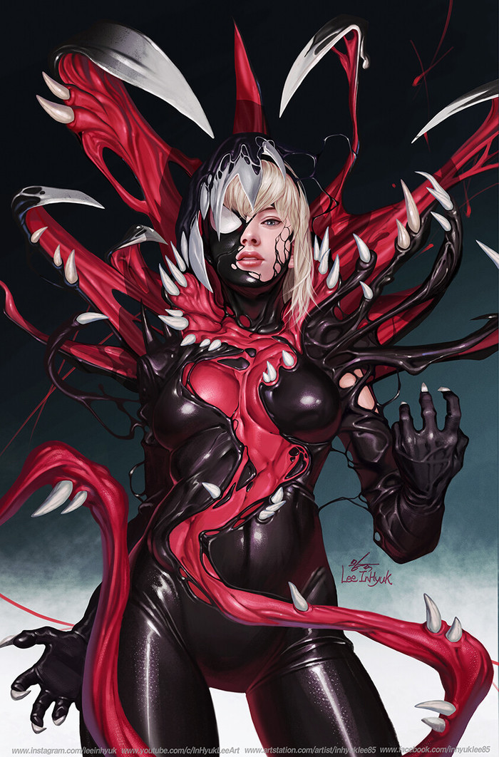 Gwenom , , Comics Art, Gwenom,  , , , Marvel, Inhyuk Lee