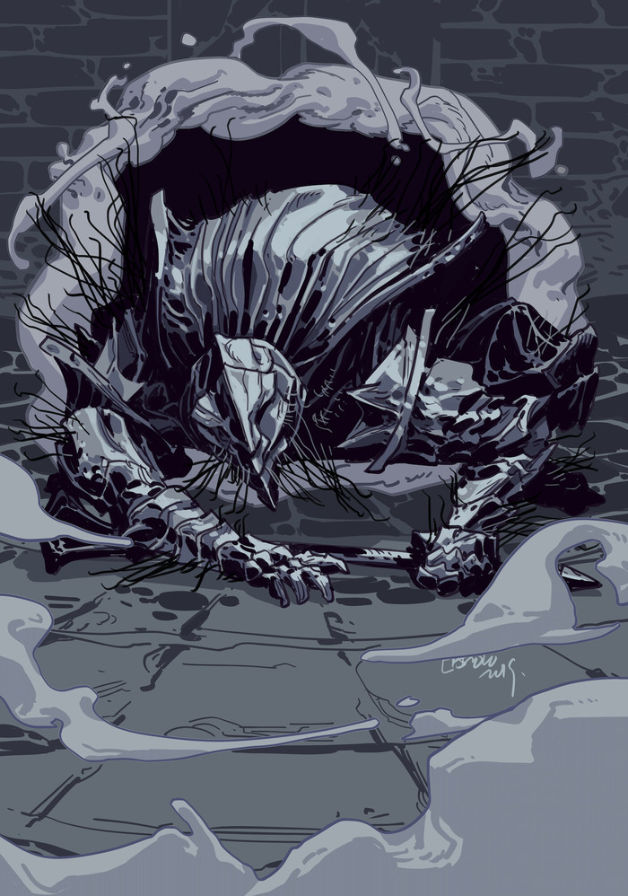 Dark Souls 3 Рисунок, Dark Souls, Dark Souls 3, Боссы в играх, Арт, Длиннопост