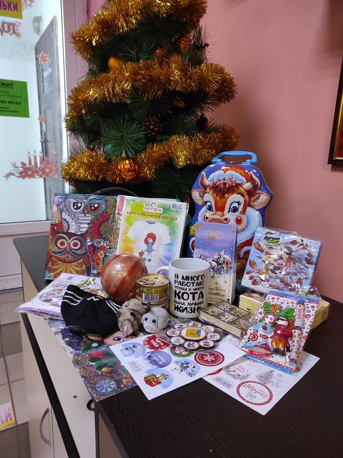 Новогодний обмен от Миррочки 2020-2021. Киров - Севастополь