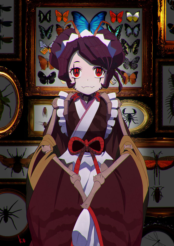 Entoma Vasilissa Zeta Koyomi Overlord, , Anime Art, Entoma Vasilissa Zeta