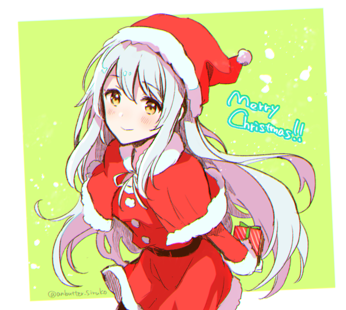 Shoukaku Kantai Collection, Shoukaku, , Anime Art, Santa costume