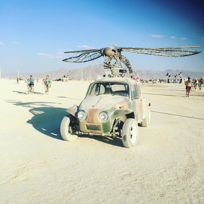 Burning man машины