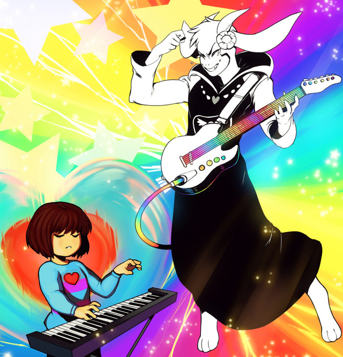 Hopes and Dreams Undertale, Frisk, Asriel, , 