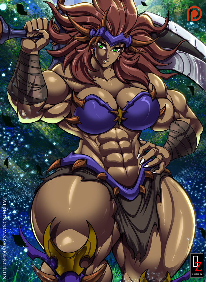 Amazoness Swords Woman