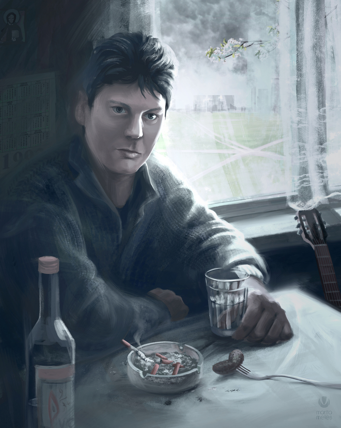 Водку я налил в стакан и спросил...