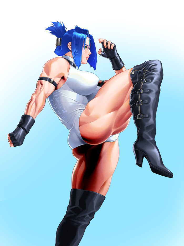 Blair Dame Kakkarin, Muscleart,  , Street Fighter, , , Anime Art