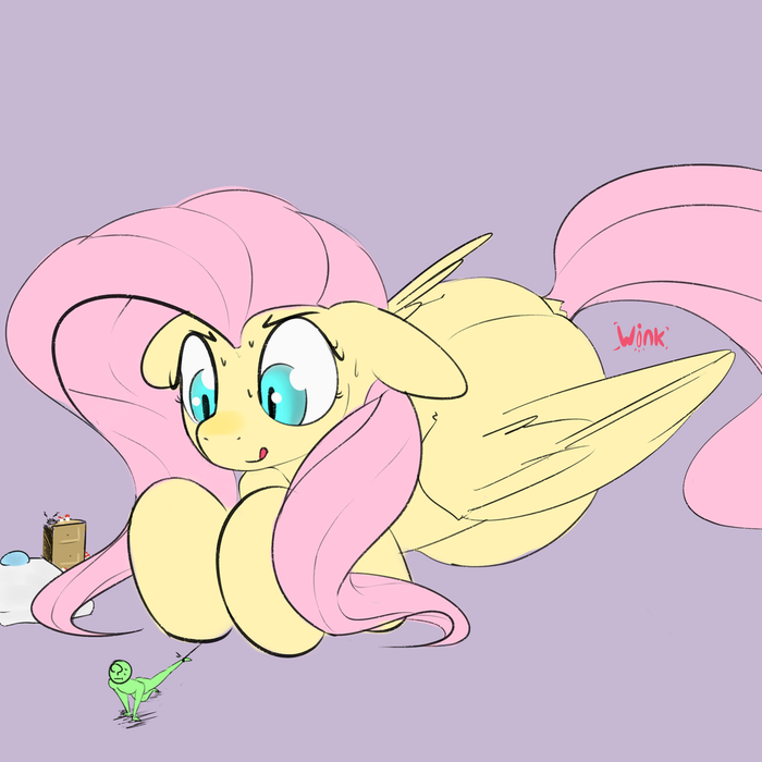  My Little Pony, Ponyart, , Anon, Fluttershy