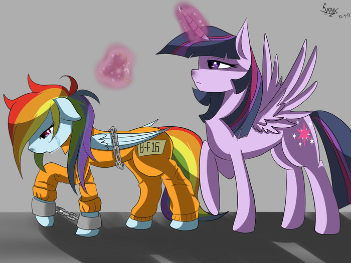  My Little Pony, Twilight Sparkle, Rainbow Dash
