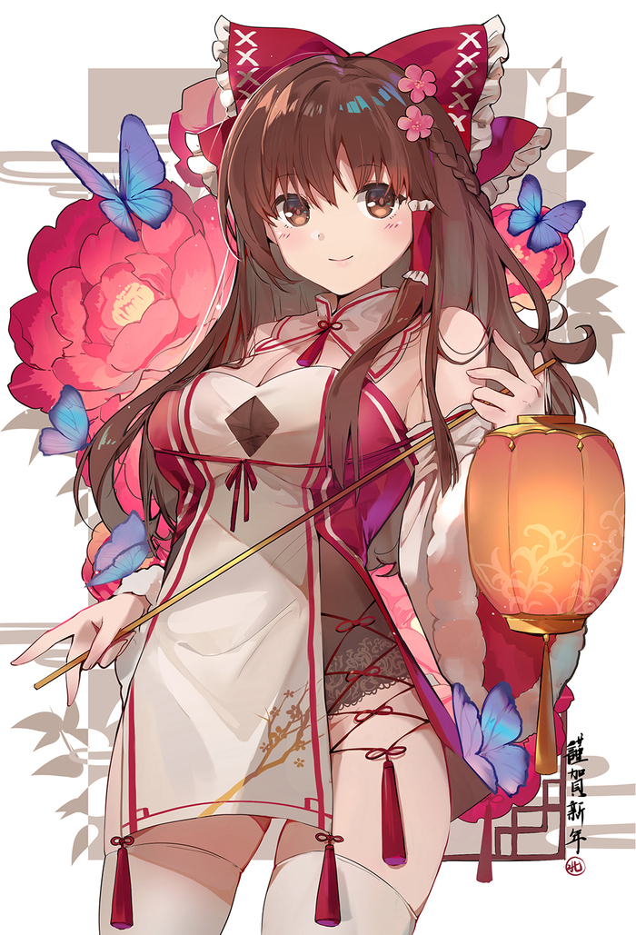 Hakurei Reimu Touhou, Hakurei Reimu, Anime Art, , Elise piclic