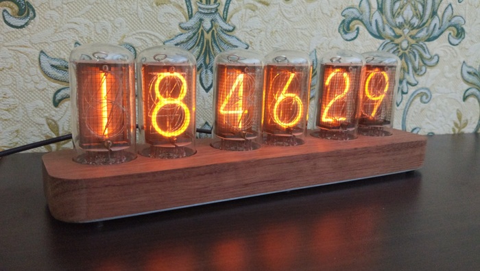 Часы на лампах ZM1040: фото и видео работы Часы, Электроника, Подарки, Интерьер, Декор, Своими руками, Самоделки, Nixie clock, Видео, Длиннопост, Рукоделие без процесса