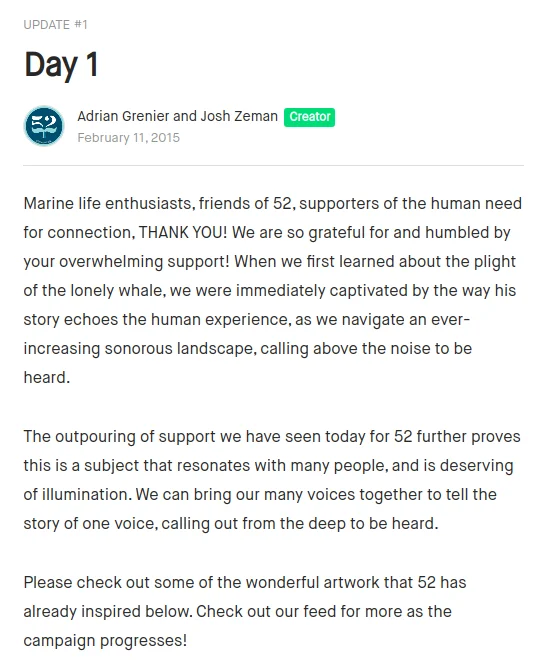 52 герца или трогательная история самого одинокого кита в мире. На ...