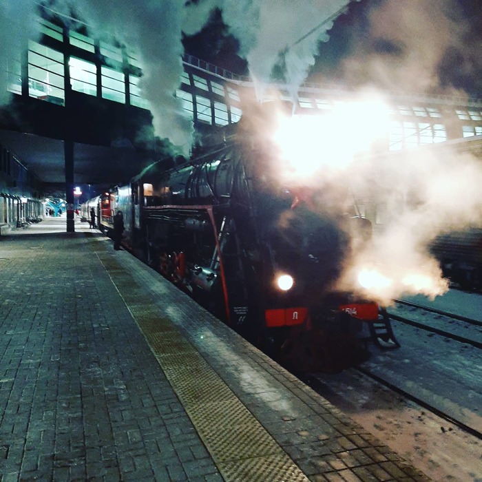 Красавец паровоз Л-4514 КРДЖВ 06.01.21