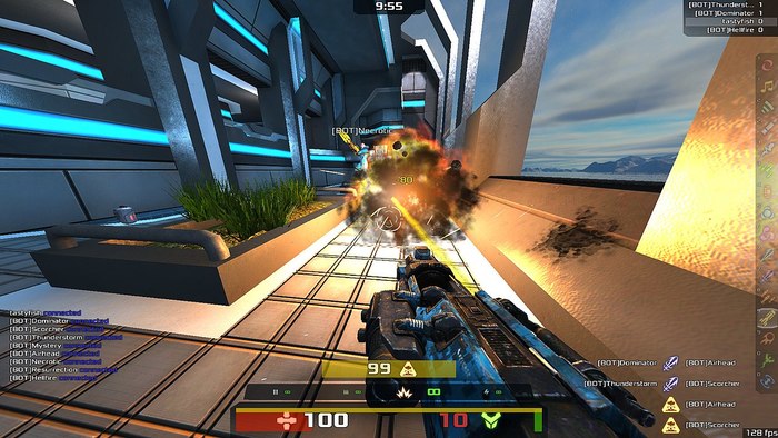 ���������� ���������� �����-����� Xonotic