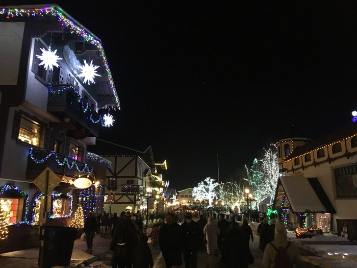 Уютная немецкая деревушка в горах Вашингтона США, Вашингтон, Новый Год, Красота, Длиннопост