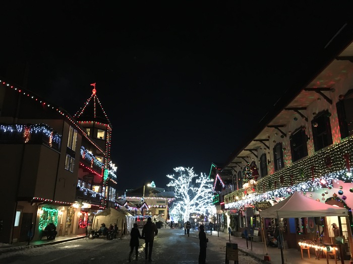 Уютная немецкая деревушка в горах Вашингтона США, Вашингтон, Новый Год, Красота, Длиннопост