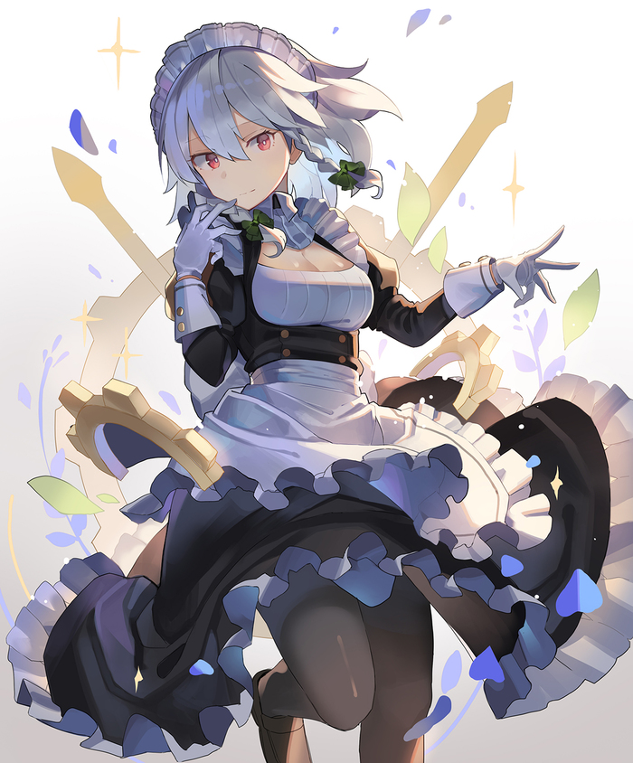 Izayoi Sakuya Touhou, Izayoi Sakuya, Anime Art, , Rin falcon