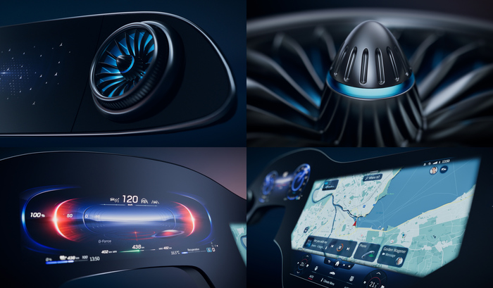 Mercedes   Hyperscreen ,  , 