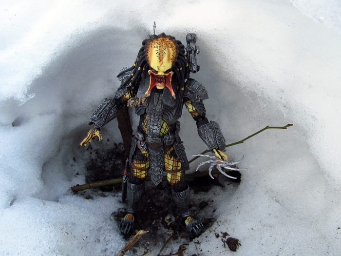 Хищник Scar фигурка NECA Коллекционные фигурки, Neca, Чужой против Хищника, Avp, Видео, Длиннопост, Хищник (фильм)