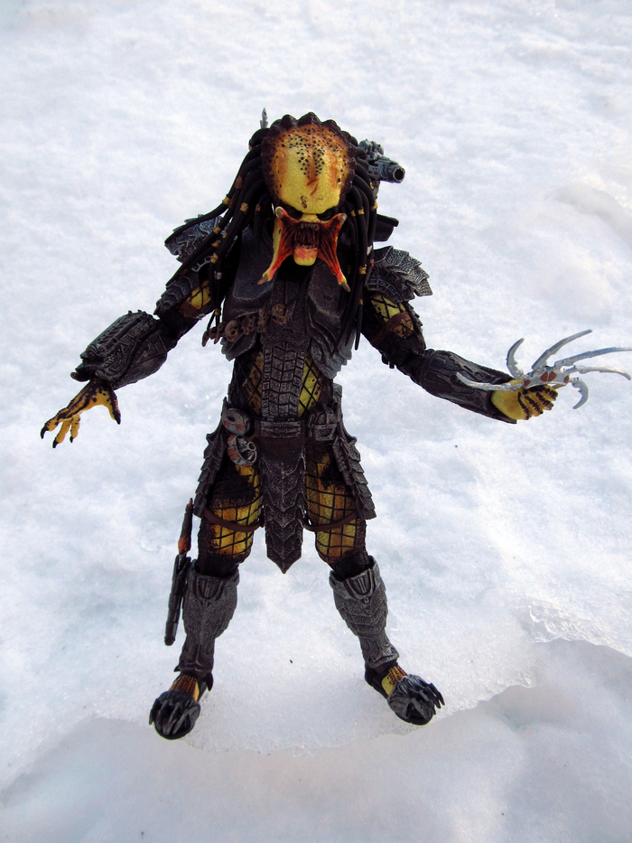 Хищник Scar фигурка NECA Коллекционные фигурки, Neca, Чужой против Хищника, Avp, Видео, Длиннопост, Хищник (фильм)