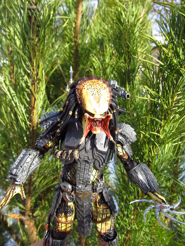 Хищник Scar фигурка NECA Коллекционные фигурки, Neca, Чужой против Хищника, Avp, Видео, Длиннопост, Хищник (фильм)