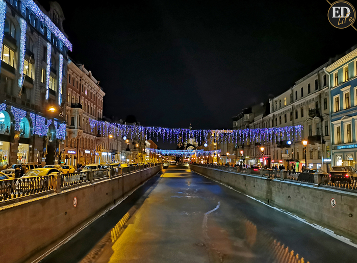 Новогодний Петербург 2021 – канал Грибоедова