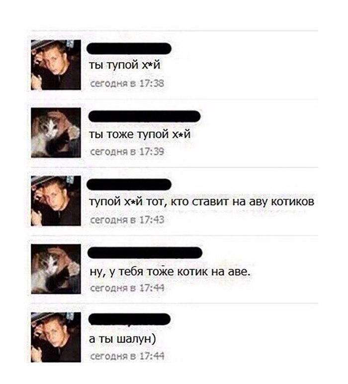 От ненависти к котику