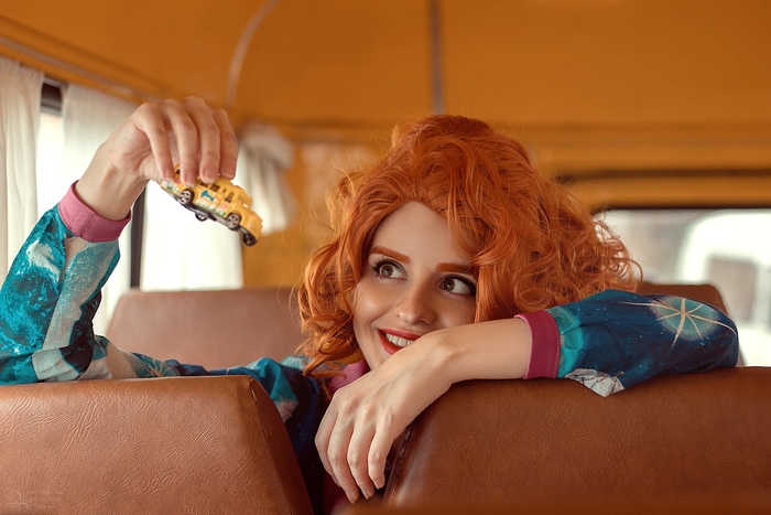 Cosplay The Magic School Bus Miss Frizzle ,   , , 