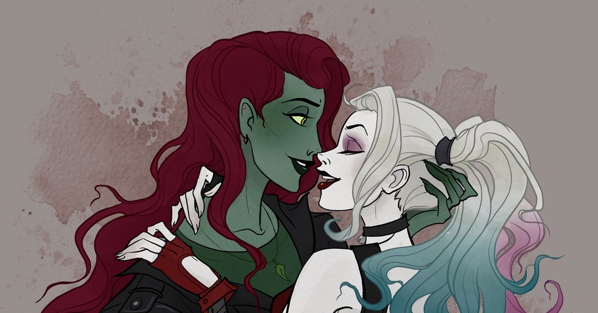 Lesbian quinn. Харли.