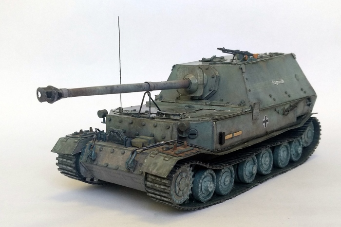 Ferdinand  8,8 cm StuK 43 Sfl L/71 Panzerjger Tiger (P), Sturmkanone mit 8,8 cm StuK 43, Sd.Kfz.184. Steel general (war thunder)  scale 1:35 , , , , 