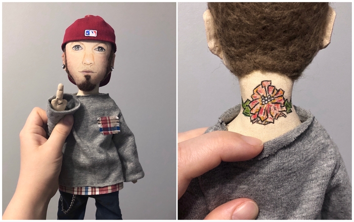 Fred Durst doll Fred Durst,  , Limp Bizkit, Nu-metal,   ,  , , 
