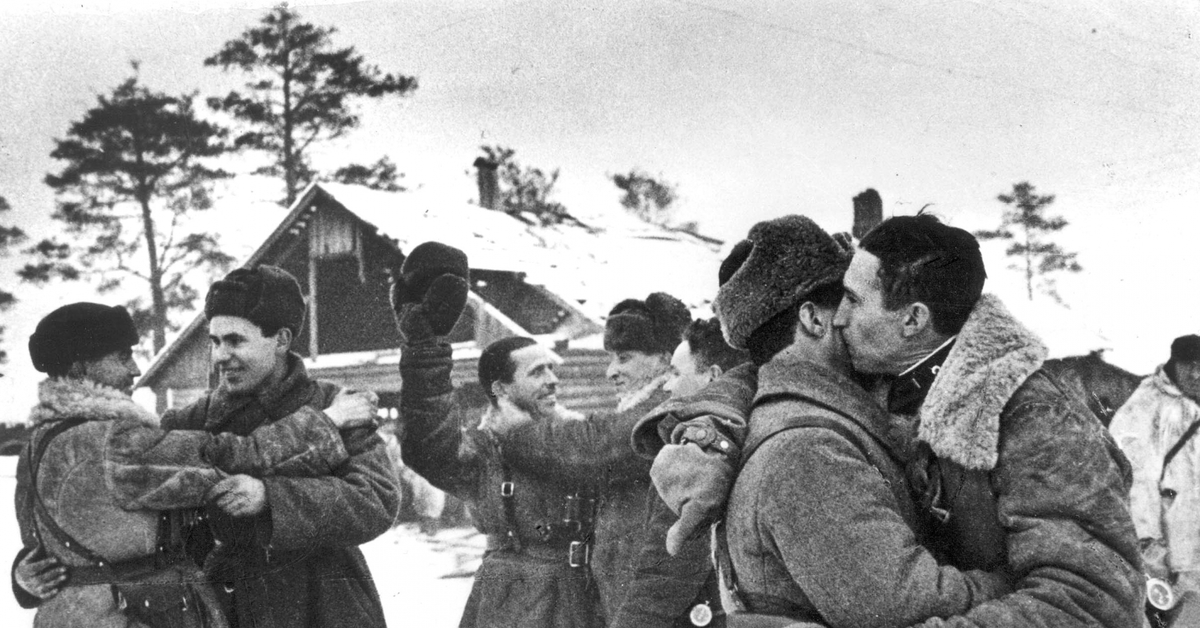 Зимой 1941 на защиту родины