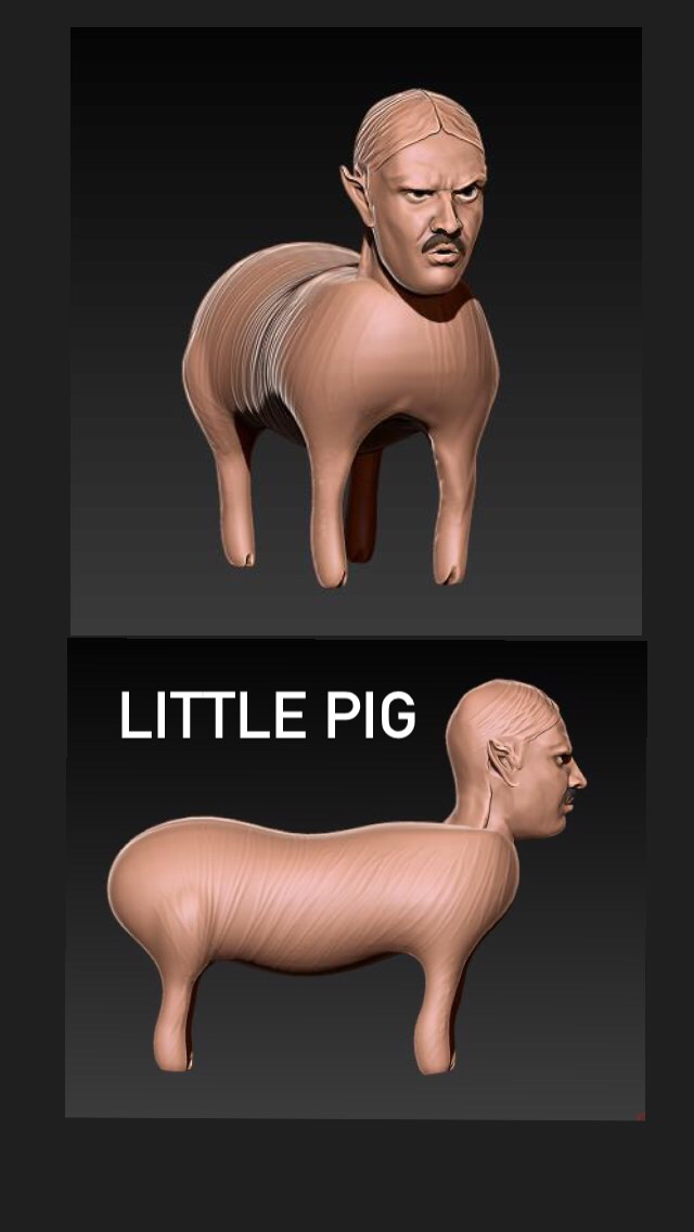   Zbrush, 3D , , Little BIG, Uno, , , 