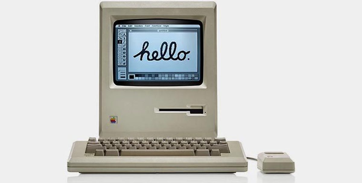 Computer 30. Макинтош 1984. Macintosh 128k. Компьютер Apple Macintosh (1984). Клавиатура Macintosh 128k.